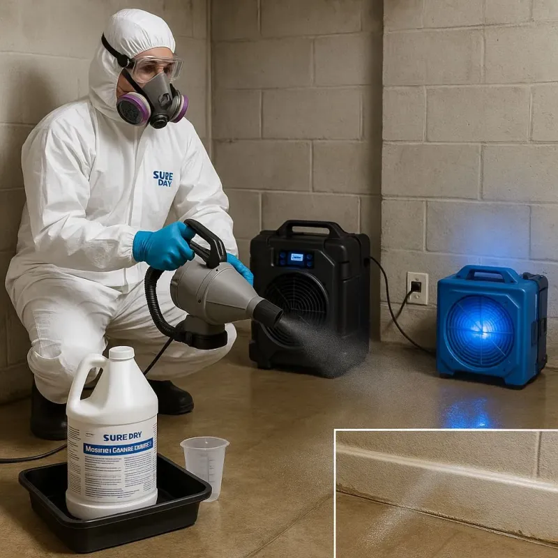 Sanitization and Odor Removal process in Poulsbo, WA